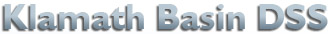 Klamath Basin DSS